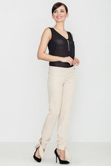 Trousers K393 – Lenitif, Beige – Pants – image 2