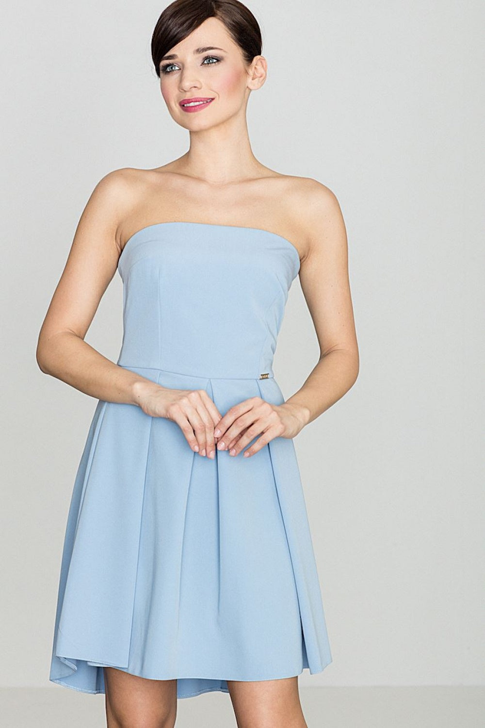 Cocktail dress K368 – Lenitif, Blue – Cocktail Dress – image 3