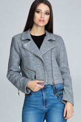 Jacket M607 – Figl, Grey – Jacket – image 2