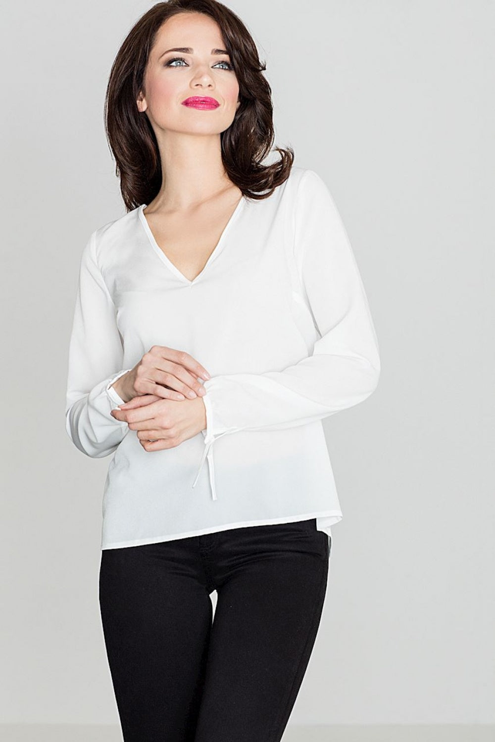 Blouse K385 – Lenitif, Ecru – Blouse – image 4