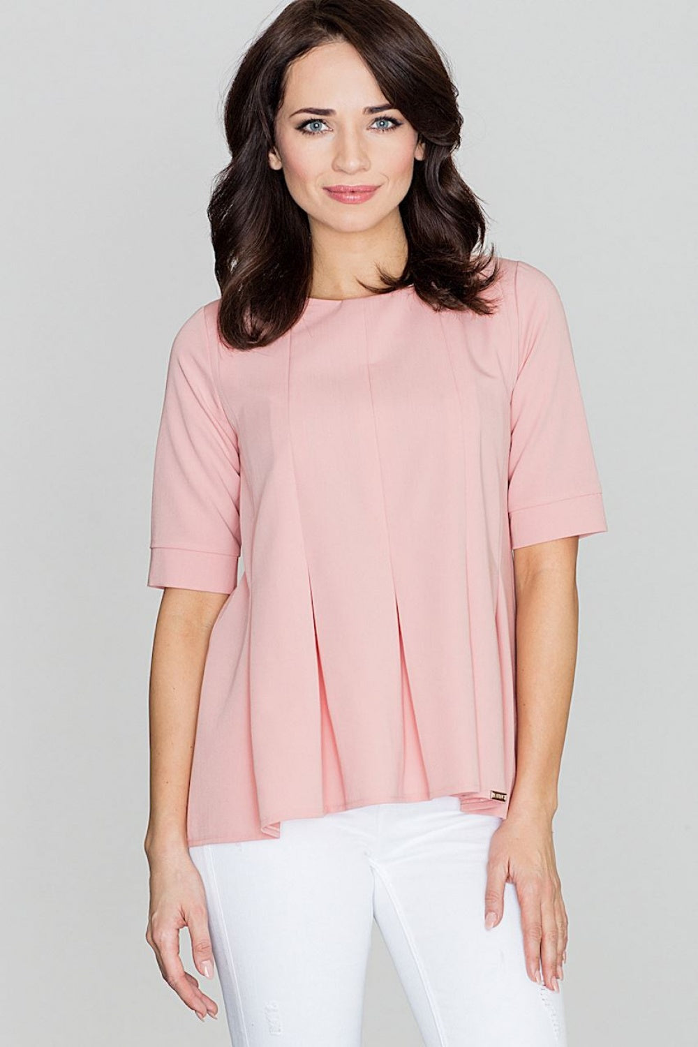 Blouse K370 – Lenitif, Pink – Blouse