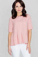 Blouse K370 – Lenitif, Pink – Blouse
