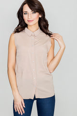 Shirt K363 – Lenitif, Beige – Shirt – image 3