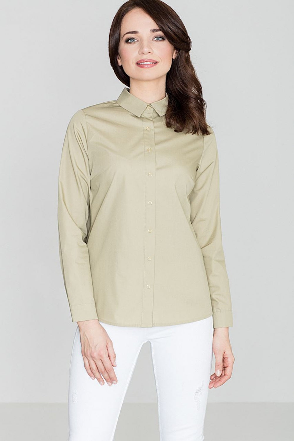 Long sleeve shirt K384 – Lenitif, Olive – Shirt