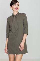 Day Dress K369 – Lenitif, Olive – Day Dress – image 2