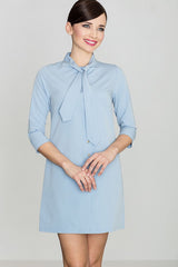Day Dress K369 – Lenitif, Blue – Day Dress – image 3