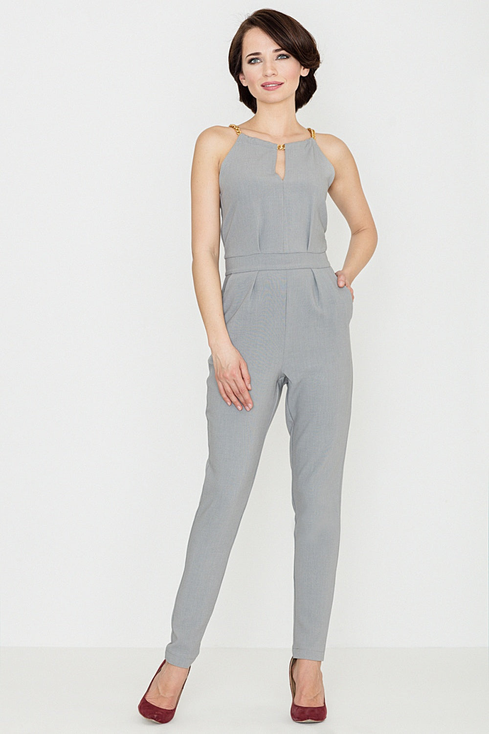 Suit K338 – Lenitif, Grey – Jumpsuit