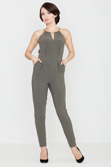 Suit K338 – Lenitif, Olive – Jumpsuit – image 2