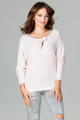 Blouse K468 – Lenitif, Pink – Blouse – image 3