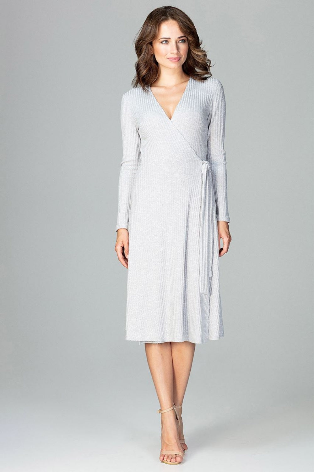 Day Dress K465 – Lenitif, Grey – Day Dress