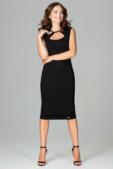 Day Dress K475 – Lenitif, Black – Day Dress – image 3
