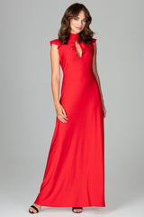 Cocktail dress K486 – Lenitif, Red – Cocktail Dress – image 2