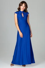 Cocktail dress K486 – Lenitif, Sapphire Blue – Cocktail Dress – image 3
