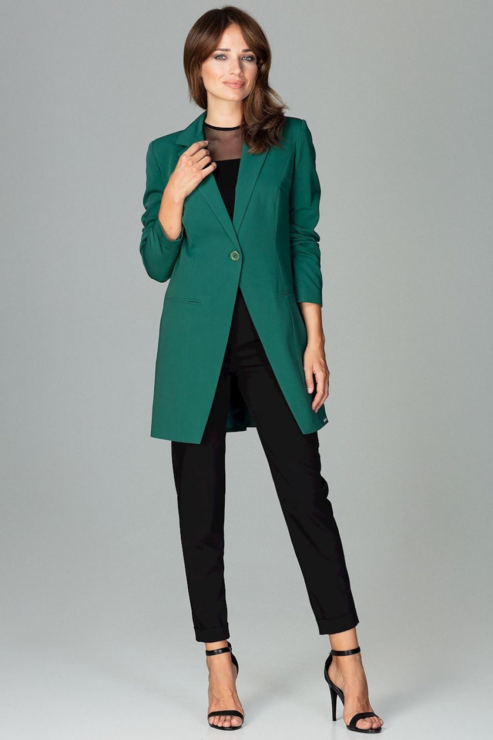 Jacket K497 – Lenitif, Green – Jacket – image 2