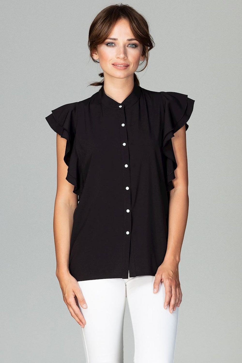 Shirt K482 – Lenitif, Black – Shirt – image 2