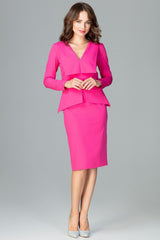 Cocktail dress K491 – Lenitif, Fuchsia – Cocktail Dress