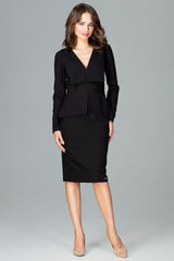 Cocktail dress K491 – Lenitif, Black – Cocktail Dress – image 2