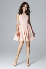 Cocktail dress L006 – Lenitif, Pink – Cocktail Dress – image 2