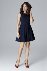Cocktail dress L006 – Lenitif, Navy – Cocktail Dress – image 3