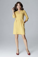 Day Dress L004 – Lenitif, Yellow – Day Dress