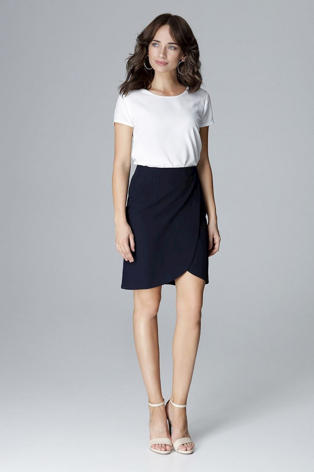 Skirt L003 – Lenitif, Navy – Skirt – image 3