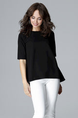 Blouse L002 – Lenitif, Black – Blouse – image 3