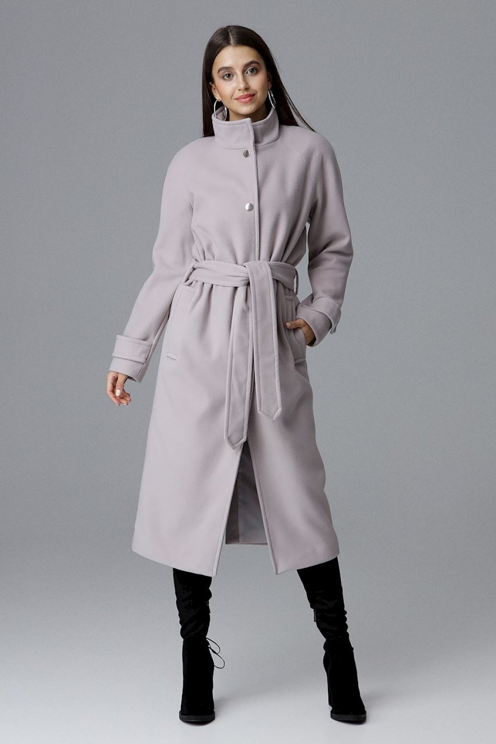Coat M624 – Figl, Beige – Coat