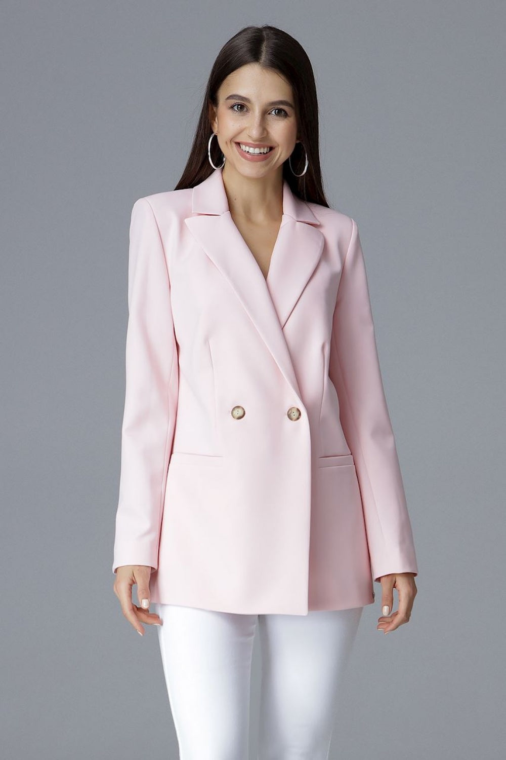 Jacket M642 – Figl, Pink – Jacket – image 3