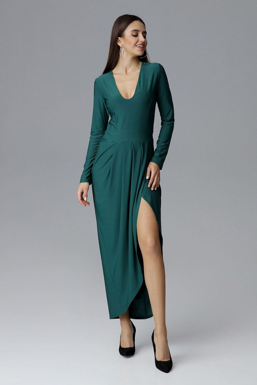 Long dress M636 – Figl – Dress – image 5
