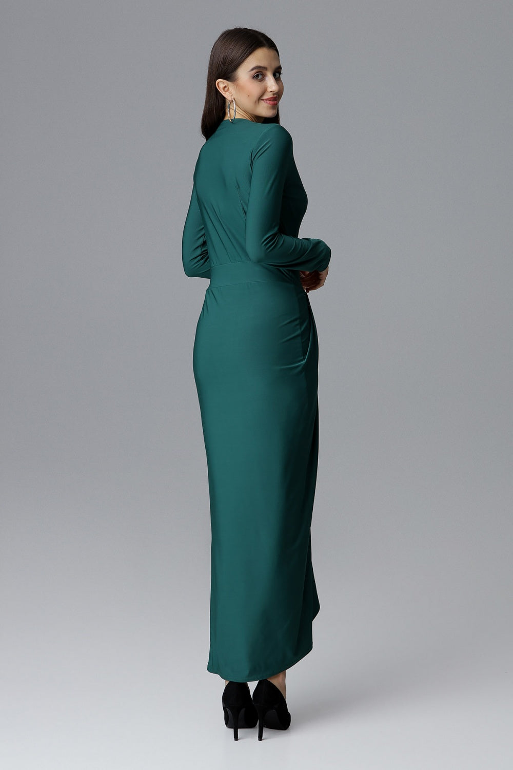 Long dress M636 – Figl – Dress – image 6