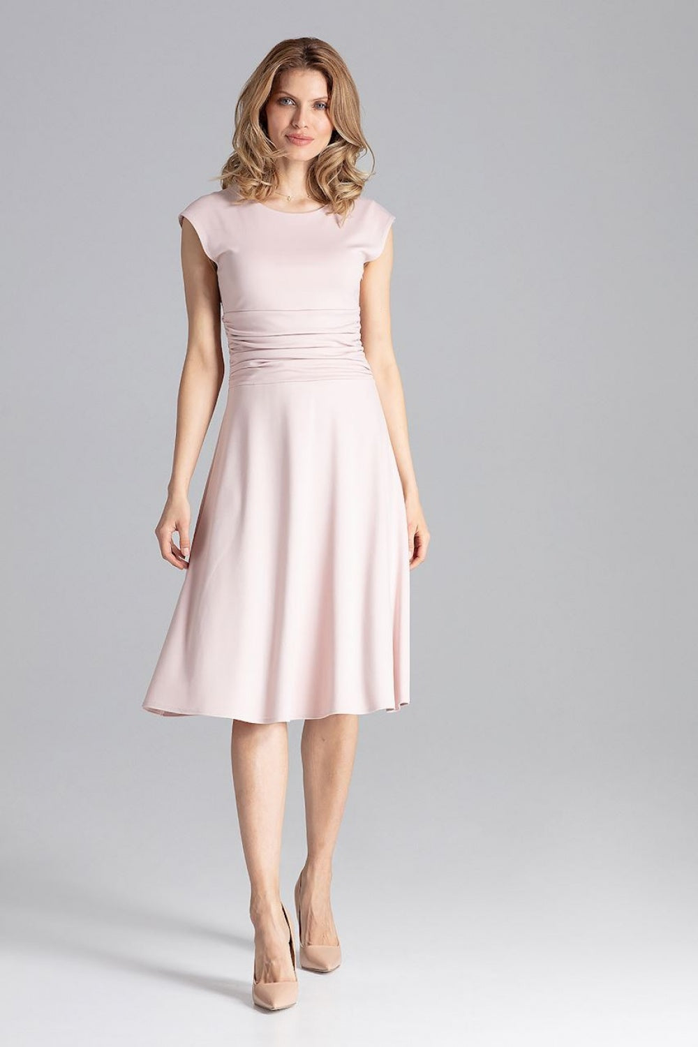 Day Dress M660 – Figl, Pink – Day Dress