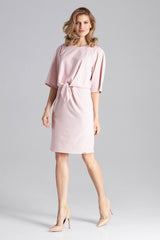 Day Dress M656 – Figl, Pink – Day Dress – image 2