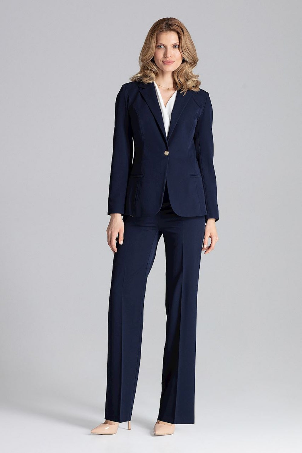 Jacket M653 – Figl, Navy – Jacket – image 2