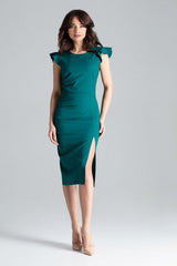 Cocktail dress L034 – Lenitif, Green – Cocktail Dress