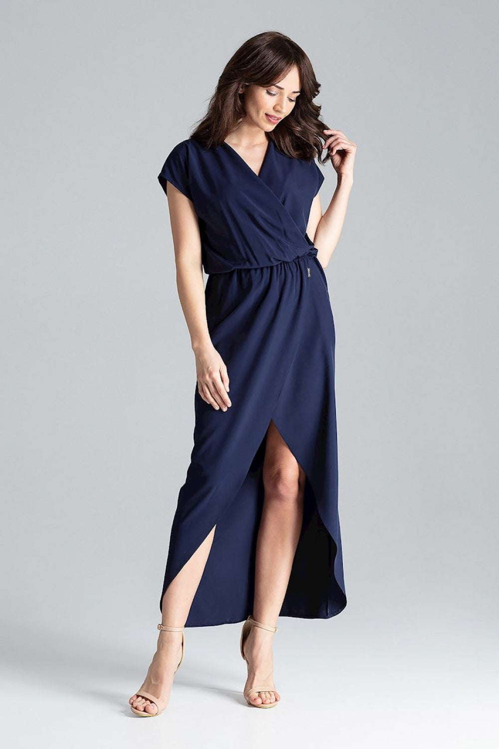 Cocktail dress L033 – Lenitif, Navy – Cocktail Dress – image 2