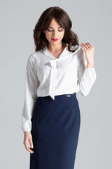 Blouse L030 – Lenitif, Ecru – Blouse – image 2