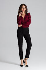 Blouse L023 – Lenitif, Burgundy – Blouse – image 3