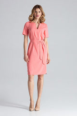 Day Dress M669 – Figl, Coral – Day Dress – image 3