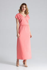 Day Dress M668 – Figl, Coral – Day Dress – image 3