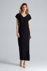 Day Dress M668 – Figl, Black – Day Dress – image 4