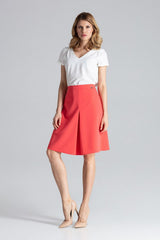 Skirt M667 – Figl, Coral – Skirt