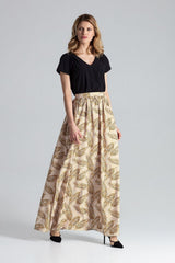 Long skirt M666 – Figl, Pattern 106 – Skirt