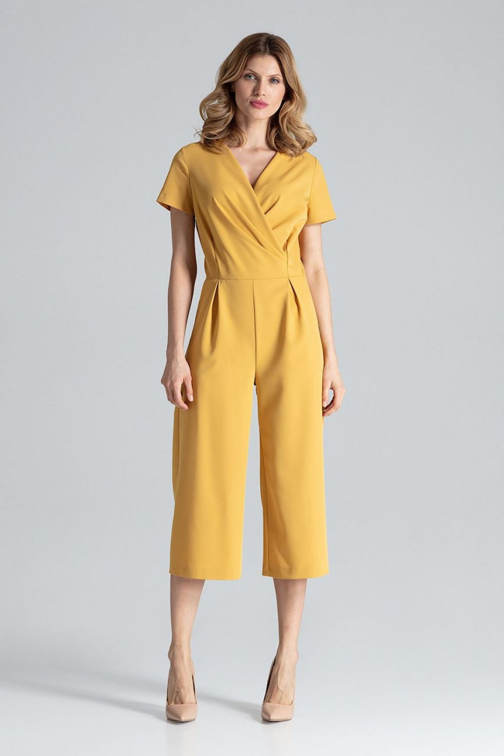 Suit M664 – Figl, Mustard – Jumpsuit – image 3