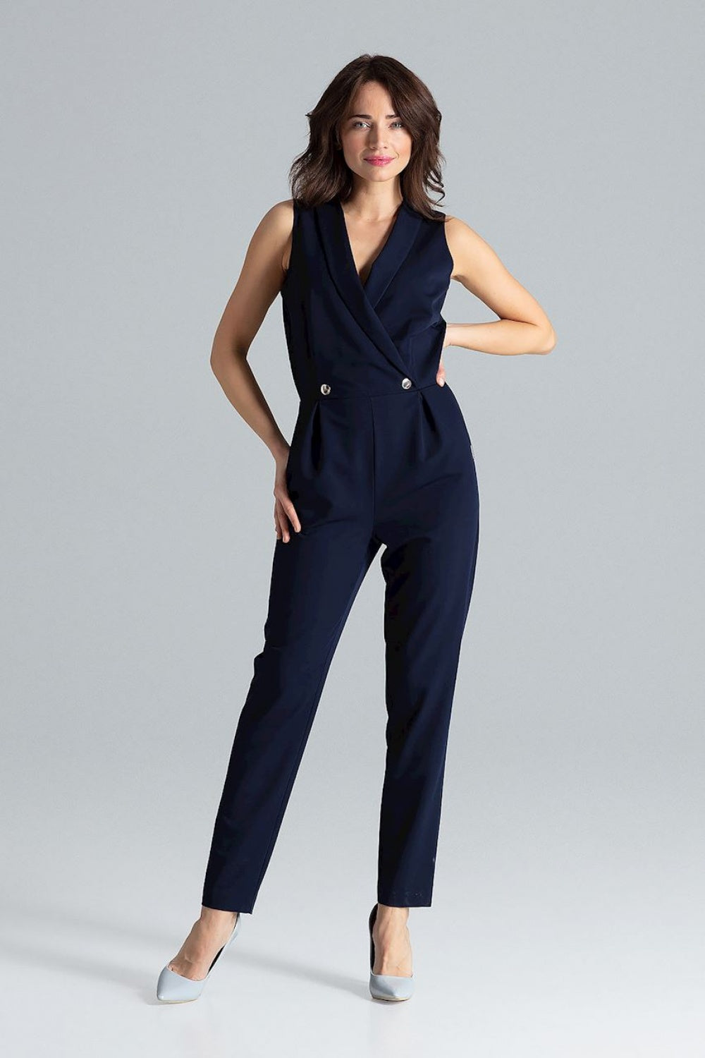 Suit L040 – Lenitif, Navy – Jumpsuit – image 3