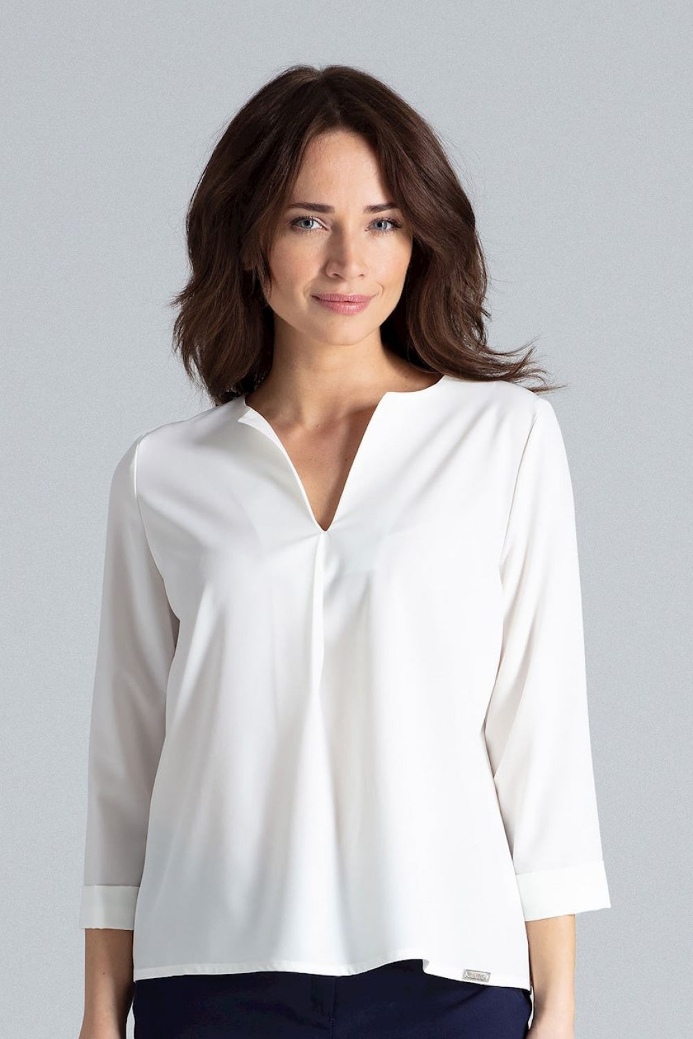 Blouse L035 – Lenitif, Ecru – Blouse – image 2