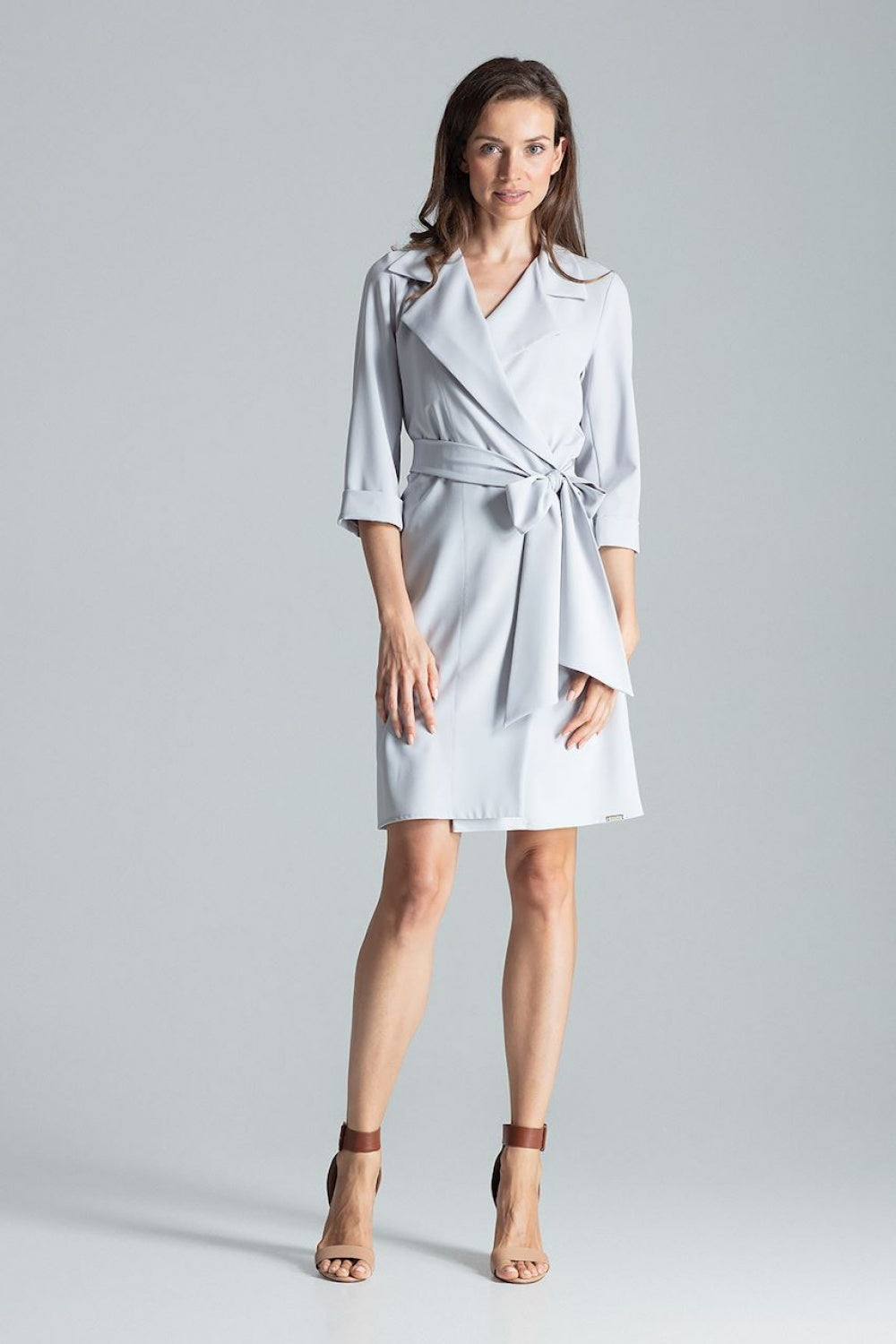 Day Dress M680 – Figl, Grey – Day Dress – image 5