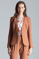 Jacket M678 – Figl, Brown – Jacket – image 3