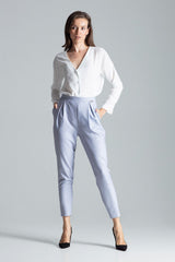 Women's Trousers M676 – Figl, Grey – Pants