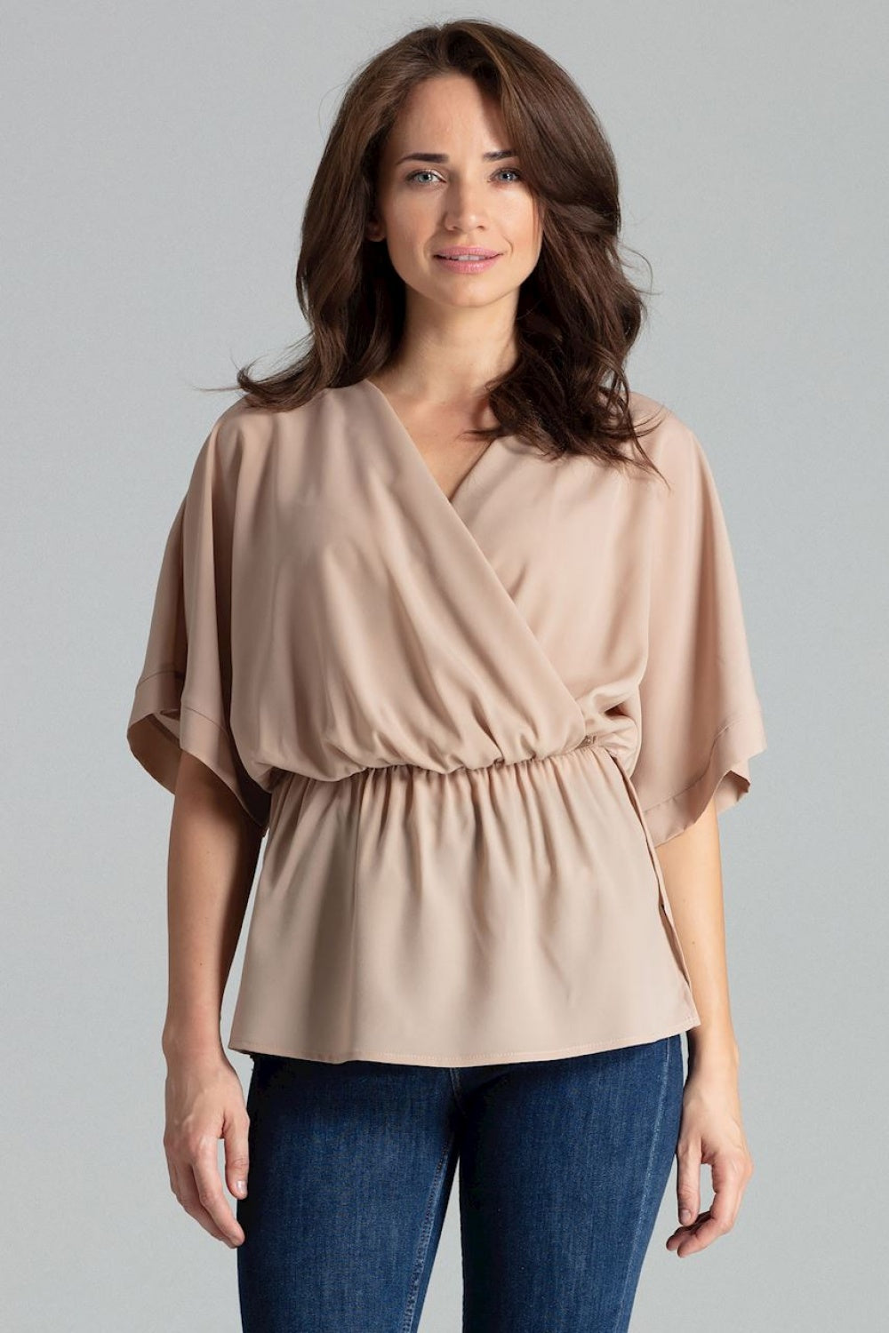 Blouse L063 – Lenitif, Beige – Blouse