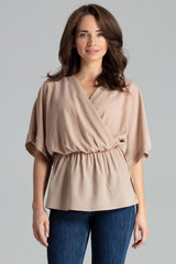 Blouse L063 – Lenitif, Beige – Blouse